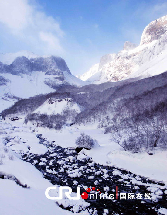 "冰雪中国:长白山雪景(高清组图)