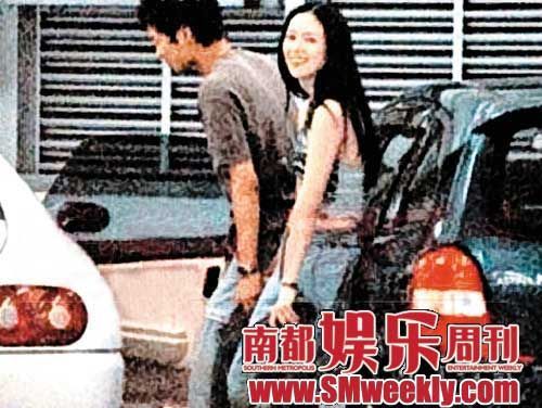 章子怡和霍启山的短暂接触被八卦周刊一度热炒