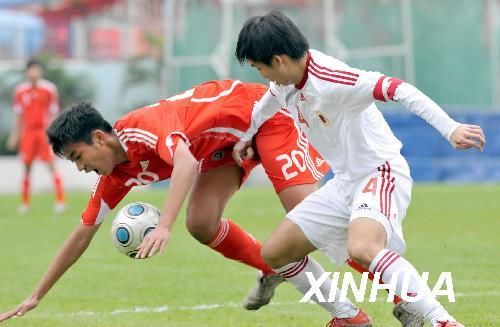 足球--中国队获得香港国际青年足球赛冠军(6)(
