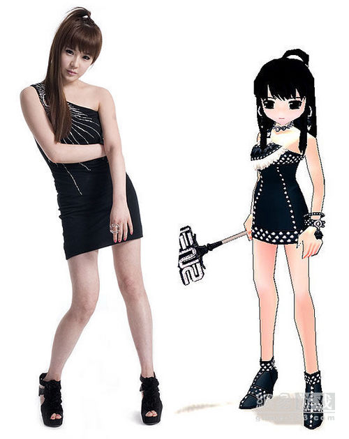 第八<em>名</em>:<em>美少女</em>组合2ne1虚拟形象