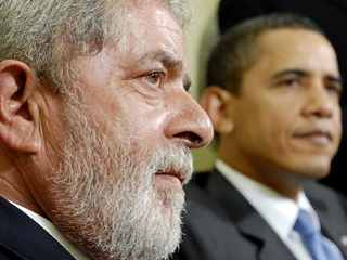 卢拉建议奥巴马与南美洲国家联盟开会讨论军事