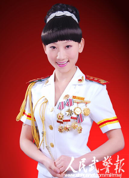 出身<em>农门</em>扎根警营 武警女兵原创音乐获大奖,武