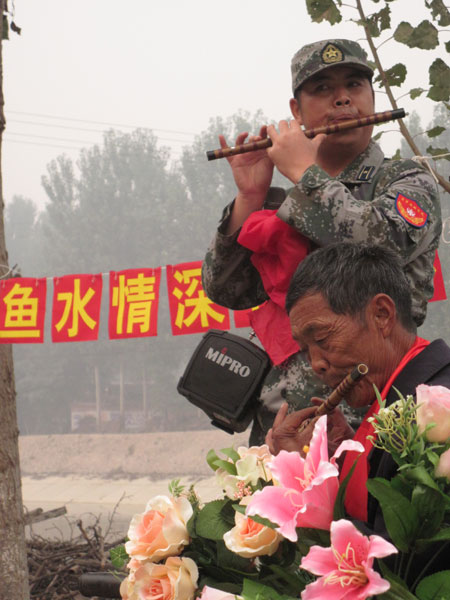 竹笛我是一个兵曲谱