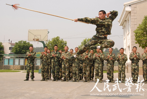 齐动脑 武警铜陵支队打造原生态警营文化