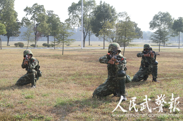 武警8692部队组织反恐集训打造特战精英