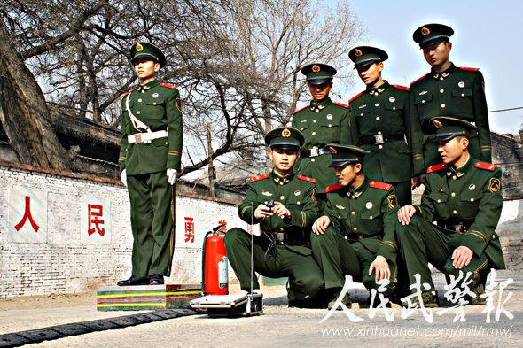 新兵未补 武警太原支队抽调机动兵力强化执勤