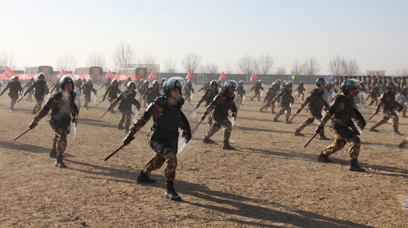 从难从严 武警8610部队掀起新年度大练兵热潮