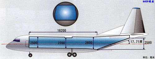 中国运-9运输机货舱示