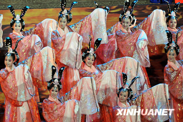 10月6日,由张艺谋导演的歌剧《图兰朵》在北京国家体育场"鸟巢"上演.