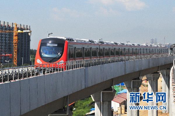 北京轨道交通房山线开始空载试运行