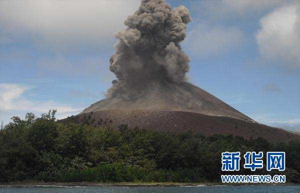 印尼提升喀拉喀托火山警戒级别