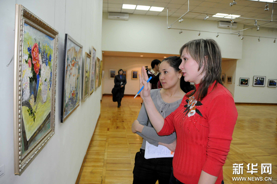吉尔吉斯斯坦国际艺术家印象画展