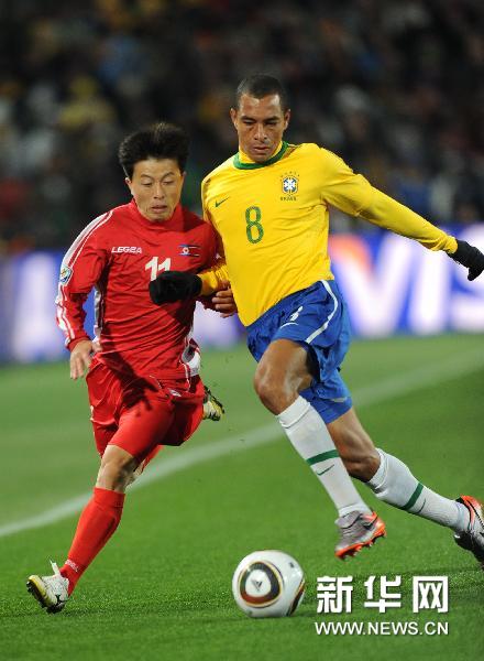 南非世界杯G组:巴西vs朝鲜,巴西 新华 快讯 球场