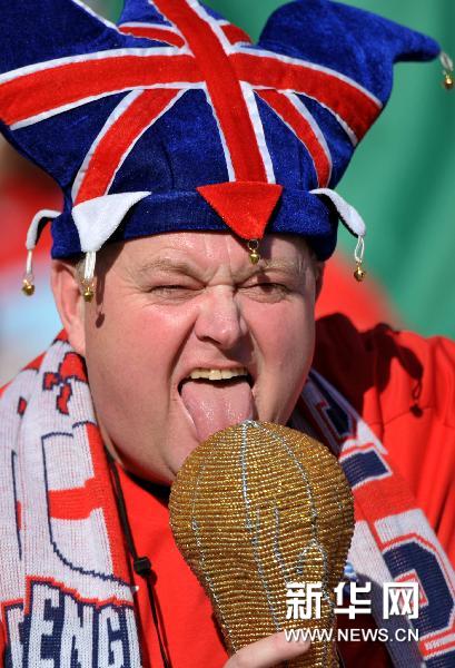 八分之一决赛:英格兰对阵德国[组图]