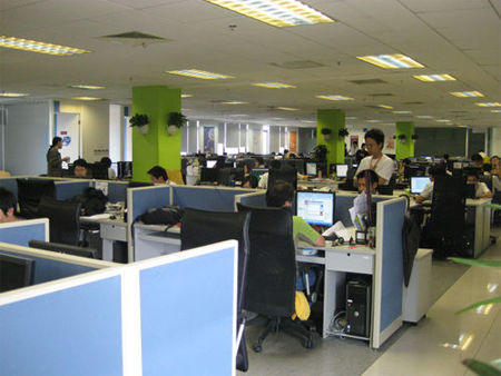 网易科技企业探营:51.com上海总部办公室