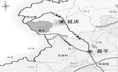 110国道详细线路图图片