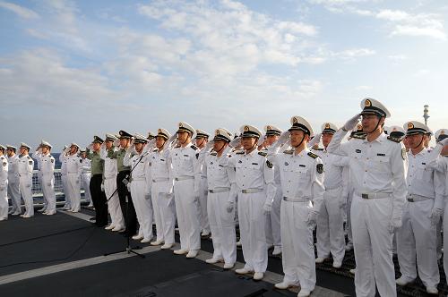 中国海军陆战队礼服图片