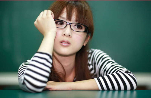 90后韩国校花哦