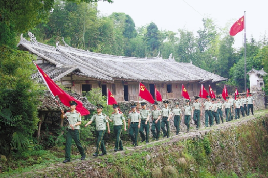 中共浙江省"一大"召开地—平阳县凤卧镇,沿着先烈们的足迹,探访红色