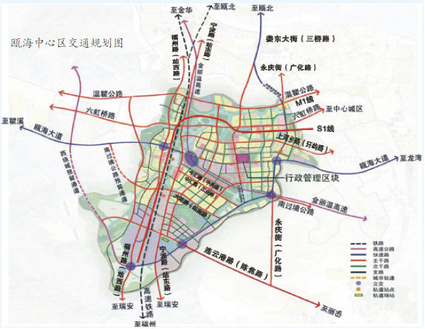 温州瓯海区最新规划图图片