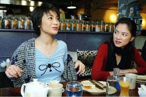 张艾嘉与李心洁感情深厚。