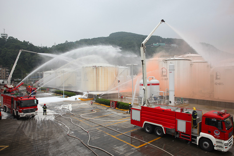 的"海陆空"多领域危险化学品事故应急实战演练-温州网政务频道-温州网