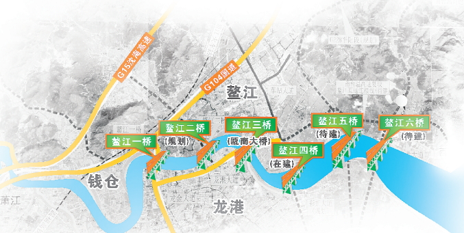 鳌江104国道规划图片
