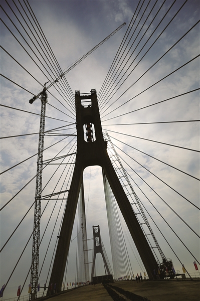 温州大门大桥全桥贯通