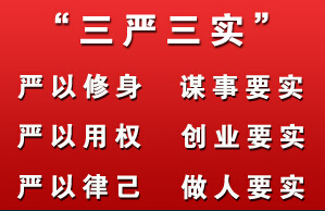 认真做到“六要六不要”深入学习贯彻“三严三实”精神