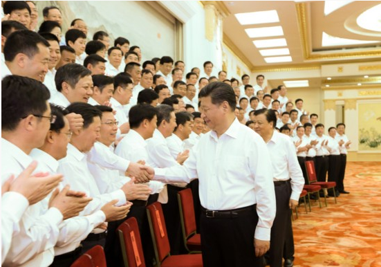 习近平会见全国优秀县委书记