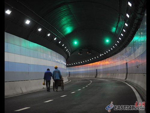 沪越江隧道添新丁龙耀路越江隧道15日晚通车图