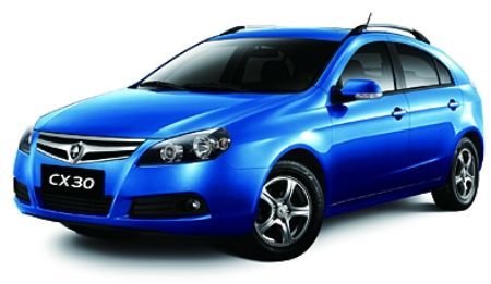 长安弱混轿车cx30即将登台图