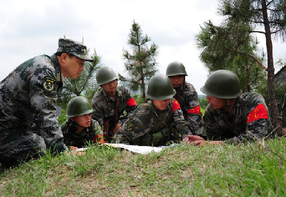 中国国防部援建老挝人民军训练场项目开工